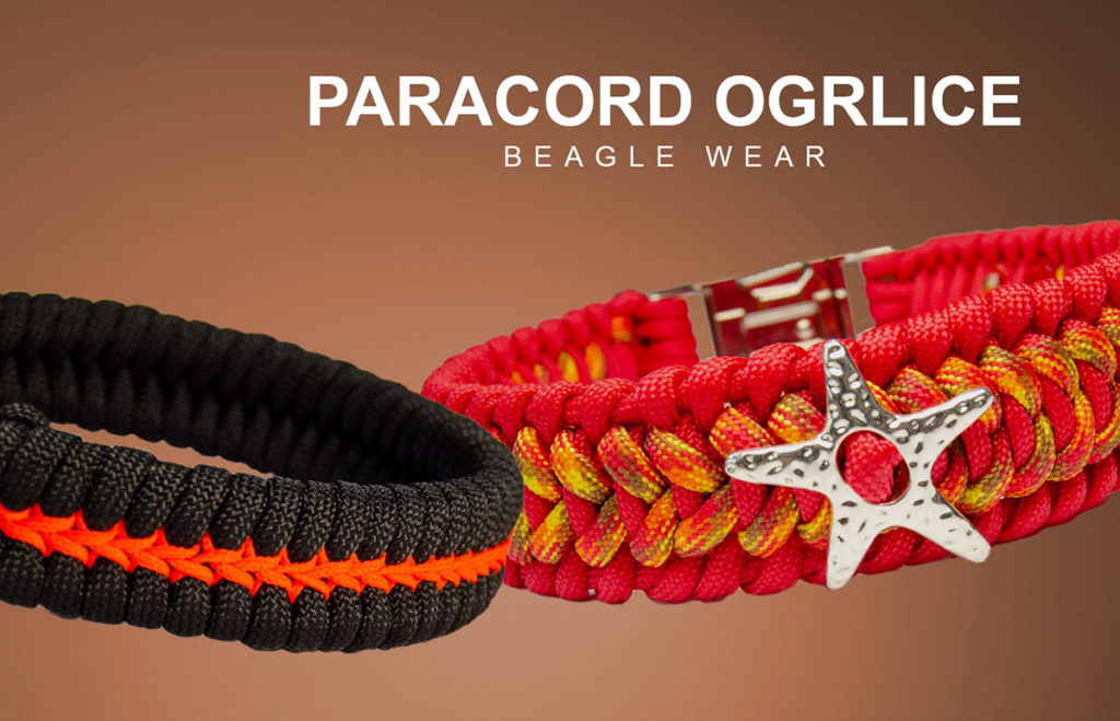 Ogrlice za pse od paracorda Beagle Wear