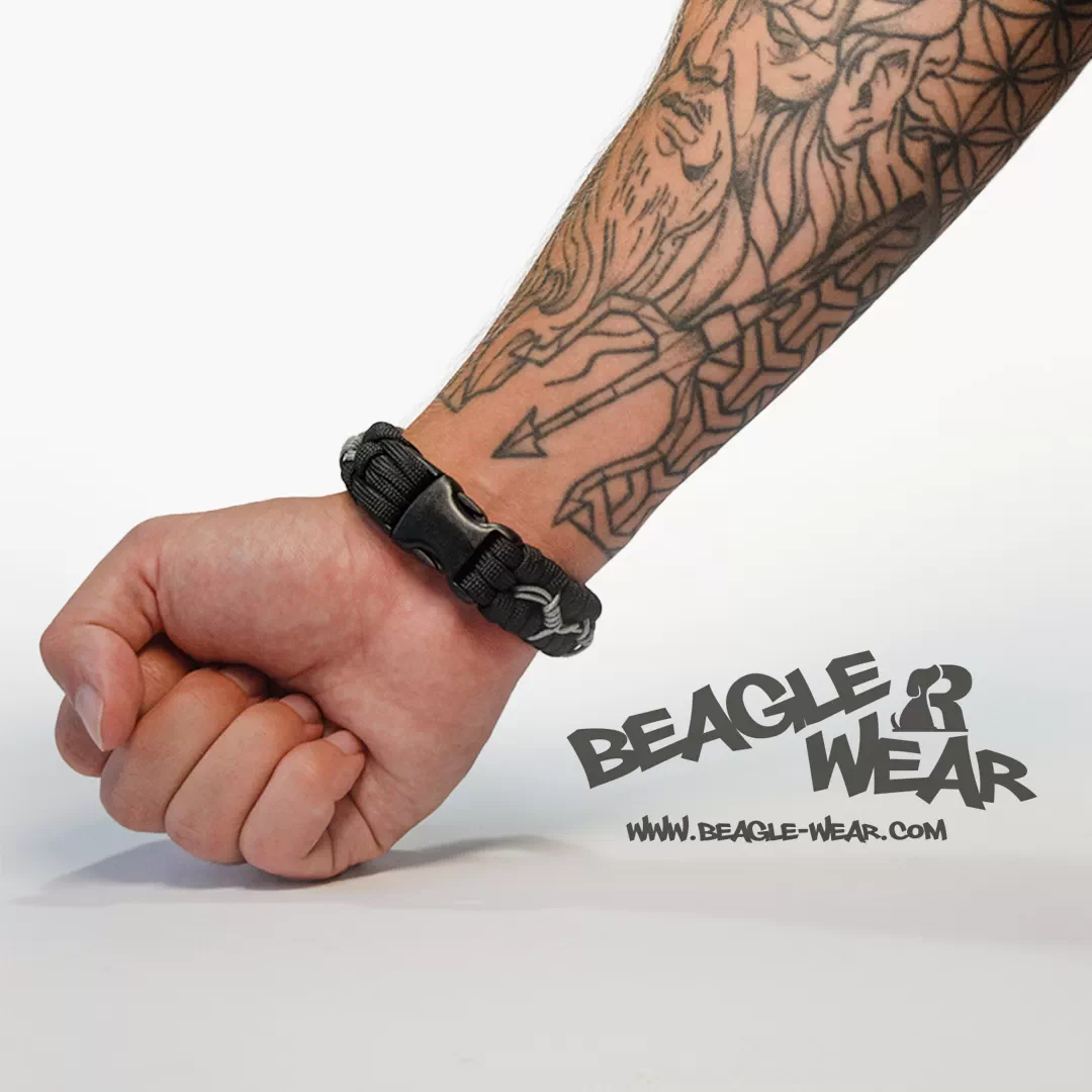 moderna paracord narukvica Barbed Wire